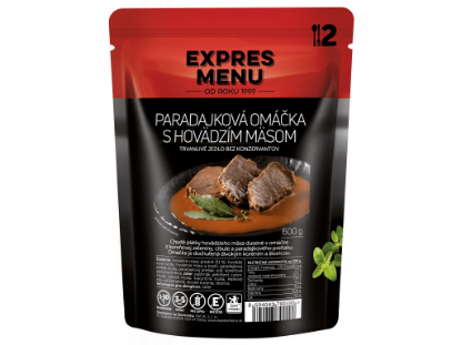 Obrázok z Expres Menu- Paradajková omáčka s hovädzím mäsom 600g