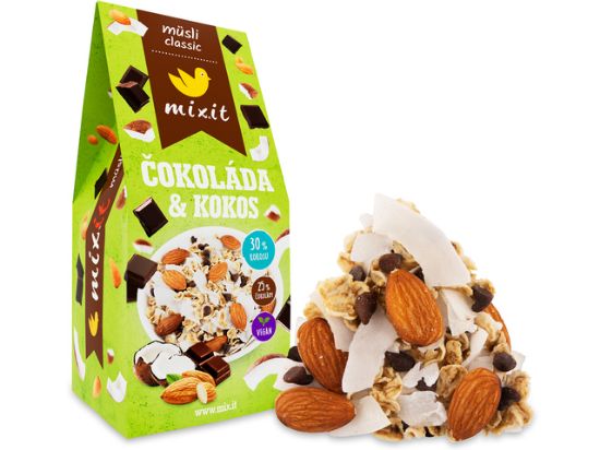 Obrázok z Müsli classic - Čokoláda & Kokos 320g