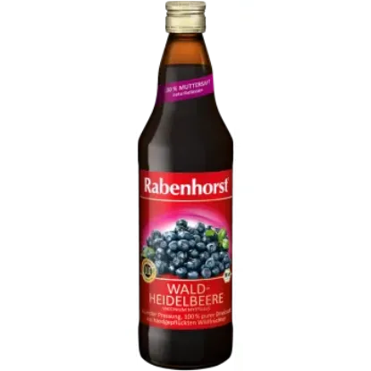 Obrázok z BIO Čučoriedková šťava - Rabenhorst 750ml