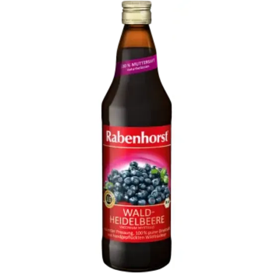 Obrázok z BIO Čučoriedková šťava - Rabenhorst 750ml