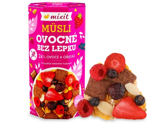 Obrázok z Mixit - Ovocné müsli bez lepku 290g